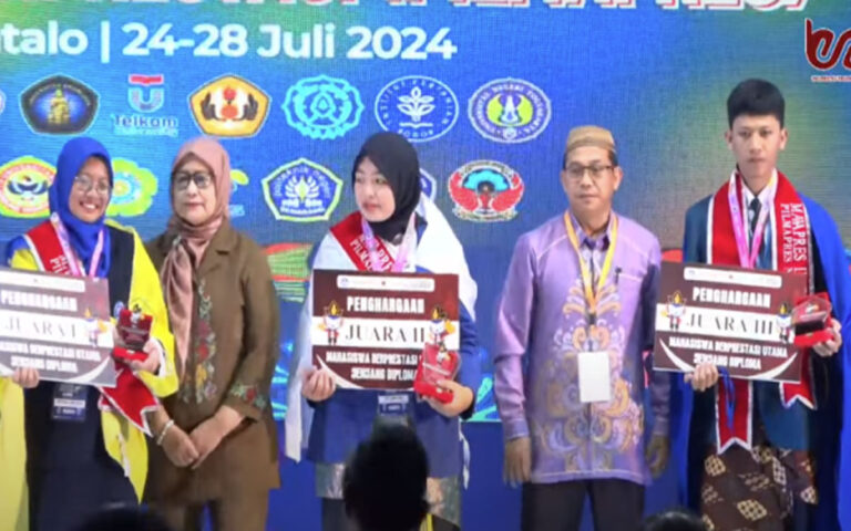 Rofik Wahyu Hidayat, Mahasiswa Sekolah Vokasi Undip Raih Juara Pilmapres 2024