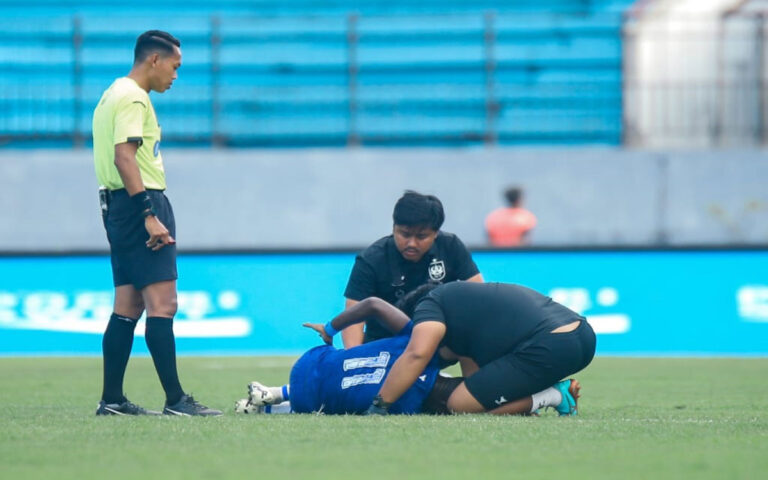 Sudi Abdallah Alami Cidera Lutut Saat Laga Lawan Persita