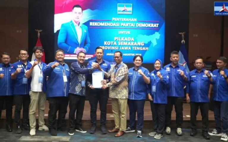Partai Demokrat Resmi Usung Yoyok-Joko di Pilwakot Semarang