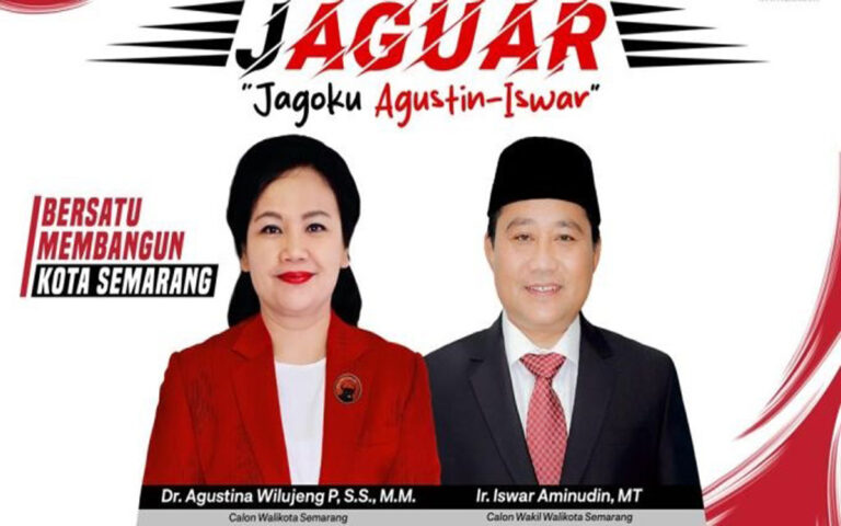 PDI-Perjuangan Usung Agustin-Iswar di Pilwakot Semarang 2024