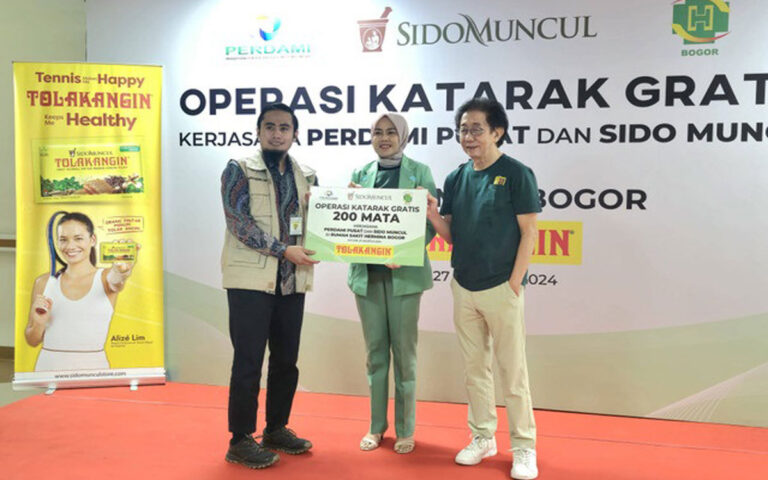 Sido Muncul Kembali Gelar Operasi Katarak Gratis di Bogor