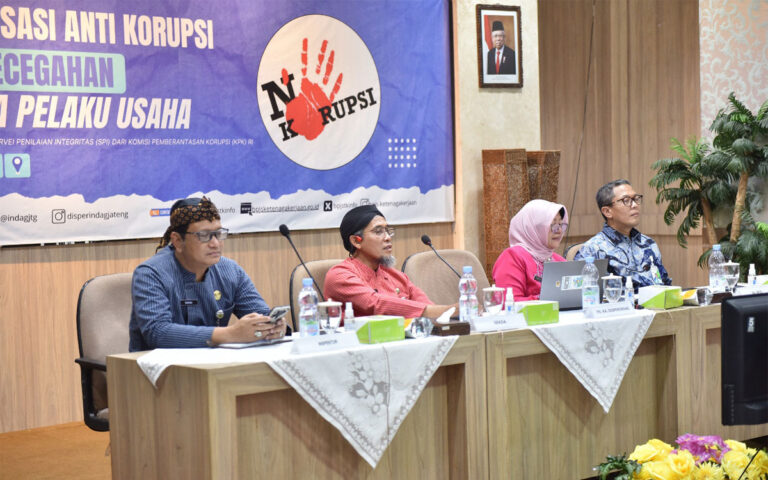 Pemprov Jateng Sosialisasikan Antikorupsi Pada Pelaku Usaha