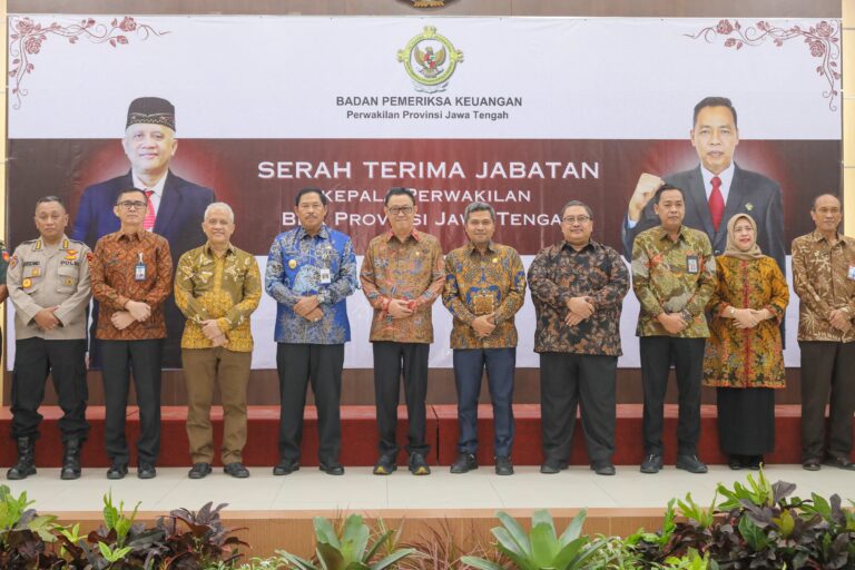 Nana Hadiri Sertijab Kepala BPK Jateng: Sinergi dan Kolaborasi Ditingkatkan