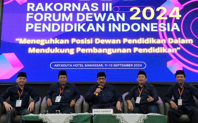 Rakornas III, DPKS Usul Pemberdayaan Dewan Pendidikan