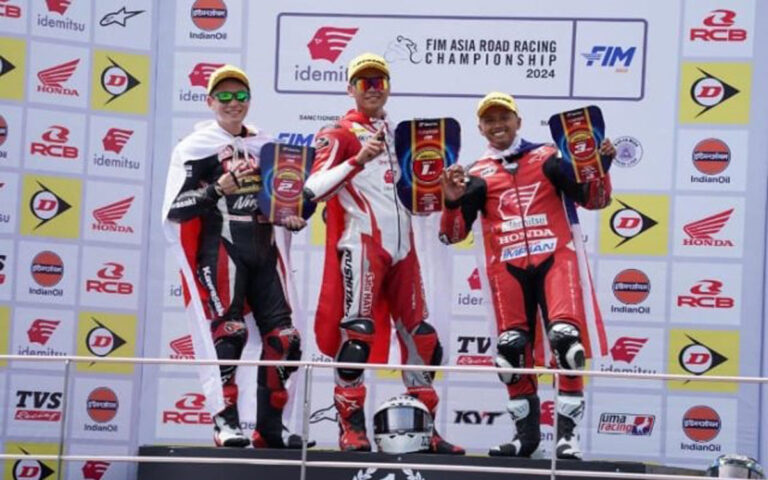 Pebalap Astra Honda Kokoh di Puncak Klasemen ARRC 2024