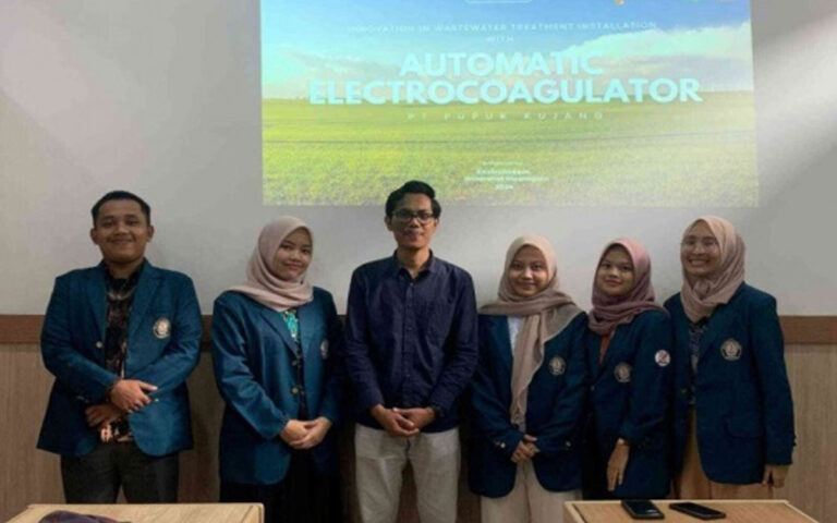 Mahasiswa SV Undip Kembangkan Automatic Electro-Coagulator Untuk Pengolahan Limbah Industri Pupuk