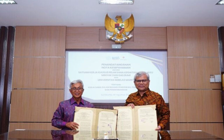 SKK Migas Terbitkan Nota Kesepahaman Bersama UNS
