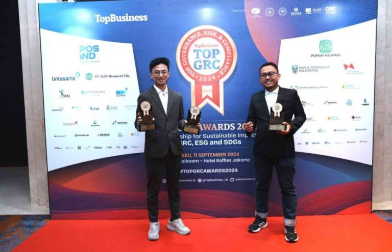 Konsisten Terapkan GCG, SG Raih 3 Penghargaan TOP GRC Awards 2024