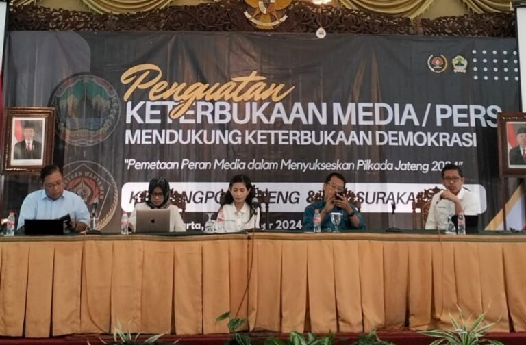 Pers Harus Menjadi Perjernih Informasi  Berkualitas Dalam Pilkada