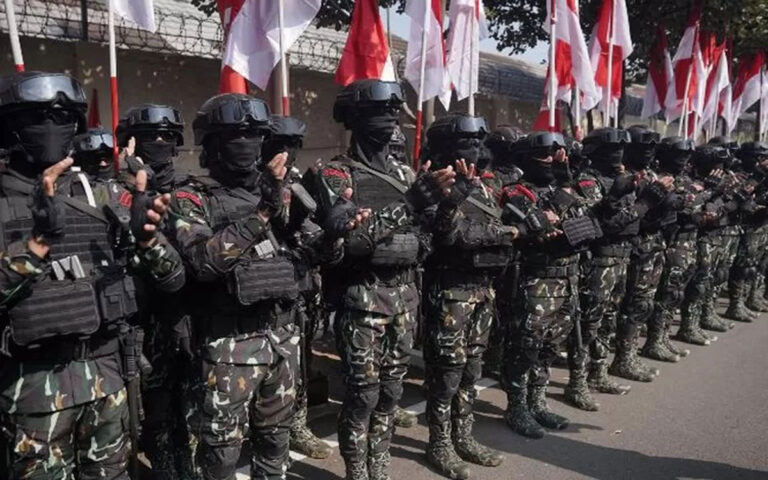 Persiapan Pengamanan Pelantikan Presiden, Polri Gladi Bersih Apel Gelar Pasukan