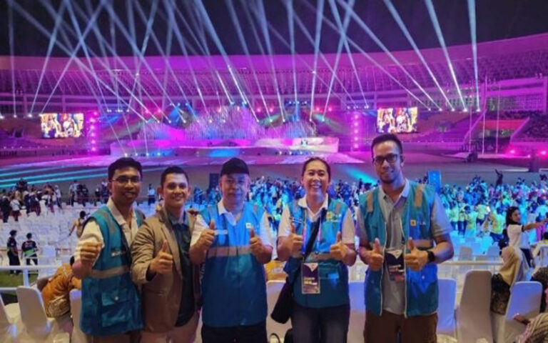Tanpa Kedip, PLN UP2D Jateng & DIY Ikut Sukseskan Peparnas XVII