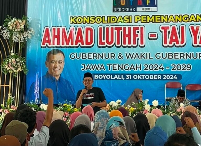 Relawan Akar Rumput Siap Menangkan Lutfi-Yasin Dalam Pilgub Jateng 2024