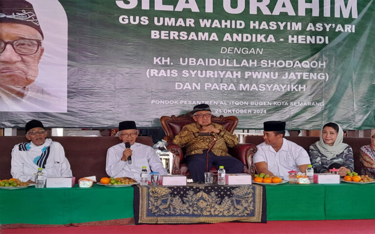Para Kiai NU Jawa Tengah Doakan Andika-Hendi Terpilih