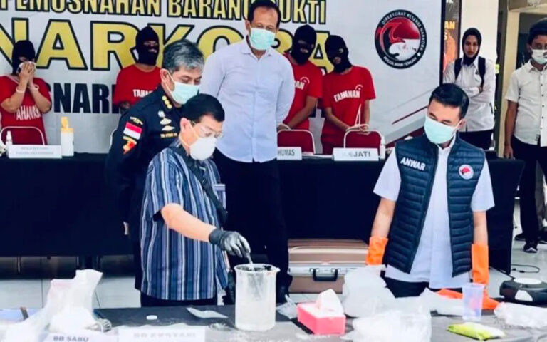 Polda Jateng Kembali Musnahkan Barang Bukti Narkoba