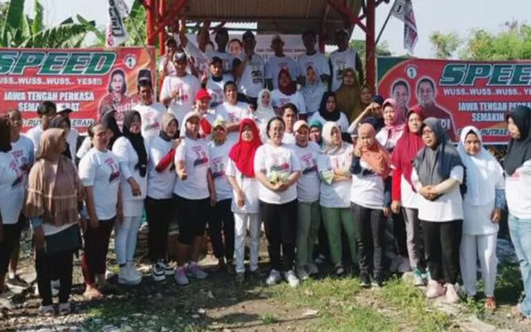 Relawan Speed Deklarasi Dukung Paslon Andika-Hendi dan Agustin-Iswar