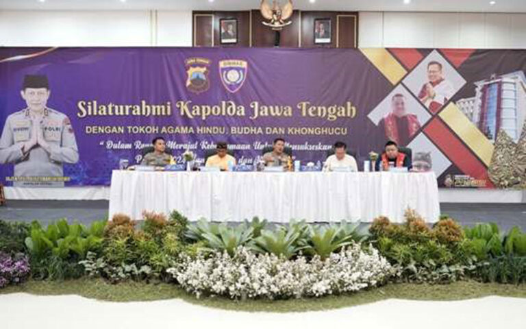 Kapolda Jateng Gelar Silaturahmi Dengan Tokoh Agama Hindu, Buddha dan Khonghucu