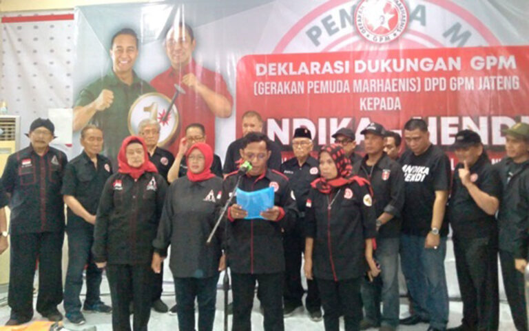 DPD GPM Jateng Deklarasikan Dukung Kemenangan Andika-Hendi