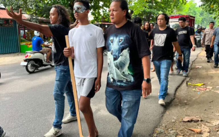 Pra-Rekonstruksi Tawuran Berujung Penembakan Siswa SMKN 4 Semarang