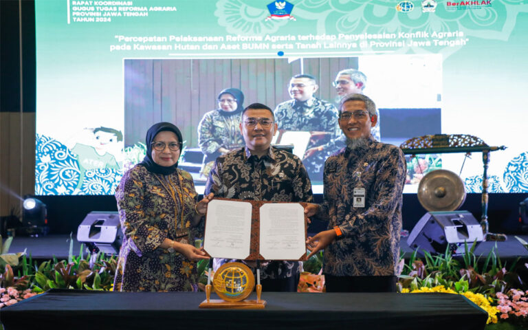 Pemprov Jateng Telah Selesaikan Konflik Agraria 18.015 Bidang Tanah