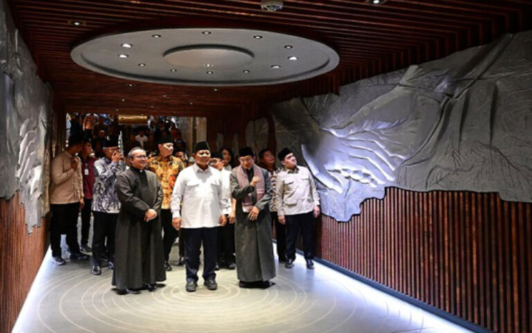Presiden Resmikan Terowongan Silaturahim Penghubung Masjid Istiqlal dan Gereja Katedral