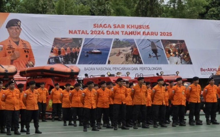 Jelang Libur Nataru, Basarnas Gelar Apel Siaga