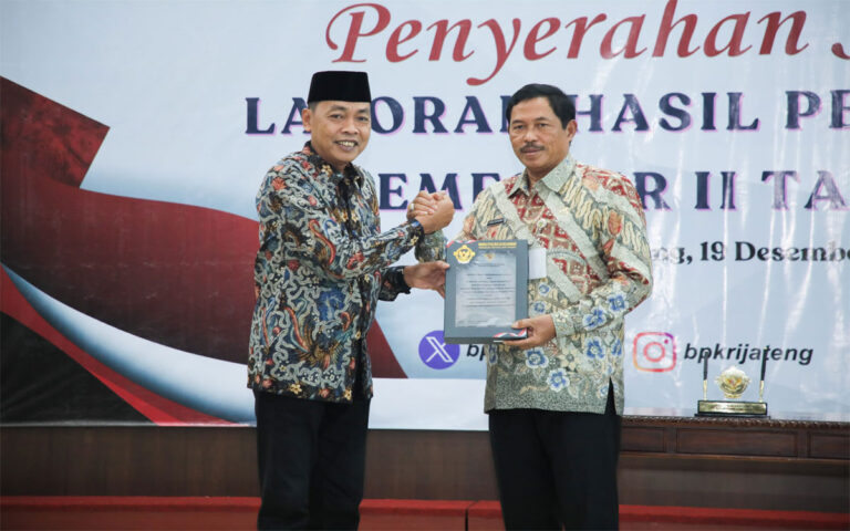 BPK Puji Pengelolaan Keuangan di Provinsi Jateng