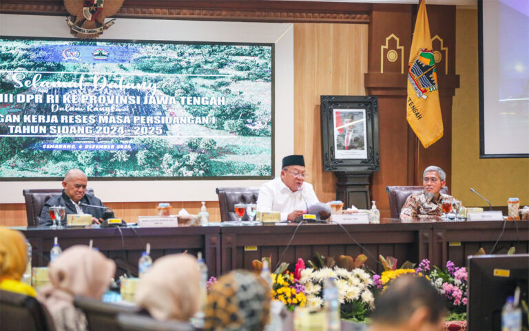 Komisi VIII DPR- RI Kunjungi Jateng Untuk Persipan Embakasi Haji 2025