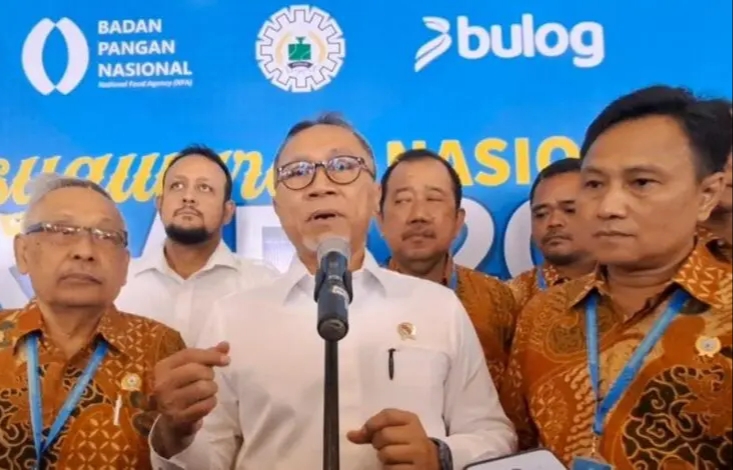 Zulhas Pastikan Bulog 2025 Serap Gabah dari Perpadi