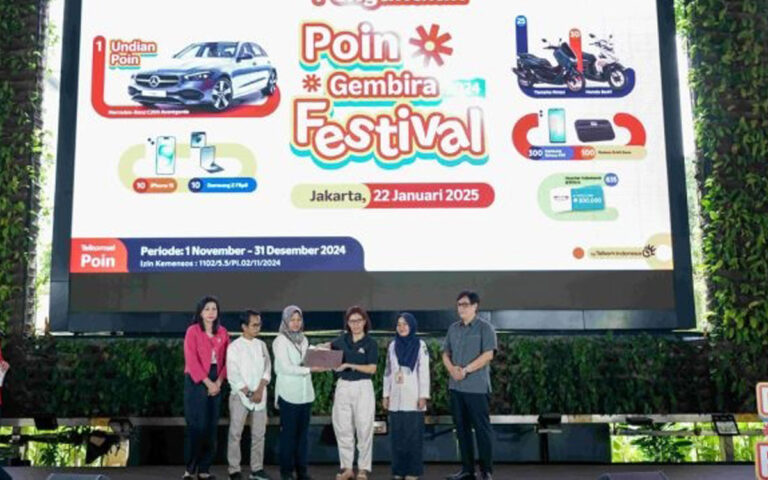 Telkomsel Umumkan Pemenang Hadiah Poin Gembira Festival Akhir 2024