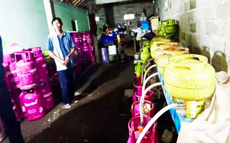 Polda Jateng Bongkar Pemindahan Gas LPG Subsidi Ilegal