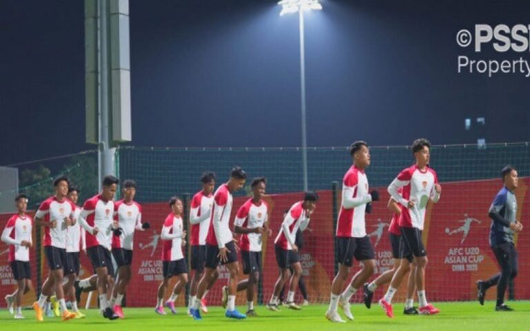 Latihan Perdana di Tiongkok, Timnas U-20 Matangkan Permainan