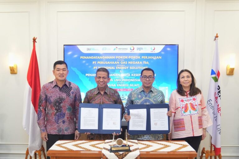 PGN Datangkan Pasokan LNG dari Berau Kalimantan Timur