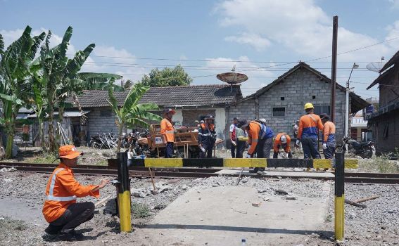 KAI Daop 4 Semarang Tutup Perlintasan KA Tidak Dijaga