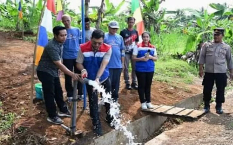 PTPL dan Komunitas 88 Buat Sumur Bor, Wujudkan Akses Air Bersih