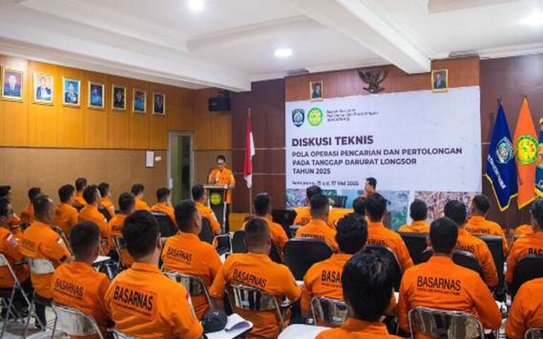 Basarnas Susun SOP Efektivitas Kordinasi Tanggap Darurat Longsor