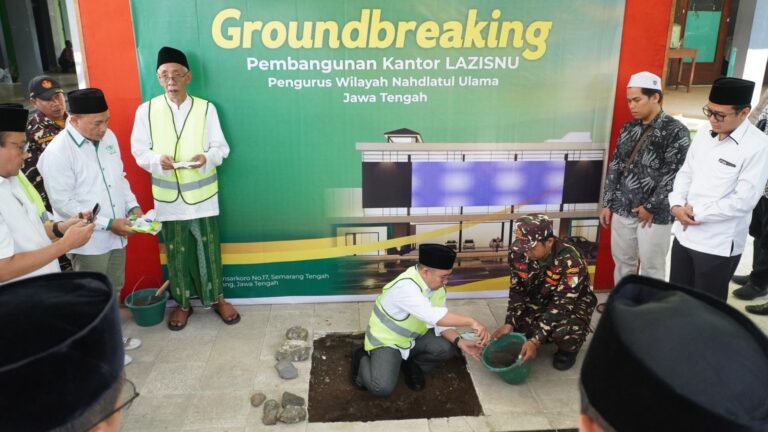 PWNU Jateng Bangun Gedung Layanan Zakat Infaq dan Shodaqoh Senilai Rp3,5 Miliar