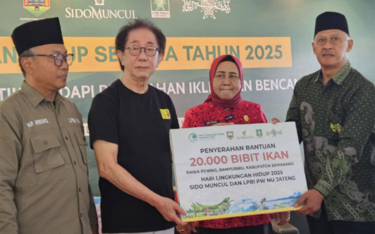 Sido Muncul dan LPBI NU Jateng Upayakan Konservasi Rawa Pening