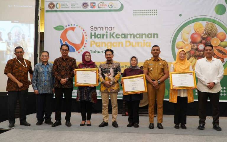 Jateng Raih Penghargaan Indeks Keamanan Pangan Segar Dari Bapanas RI