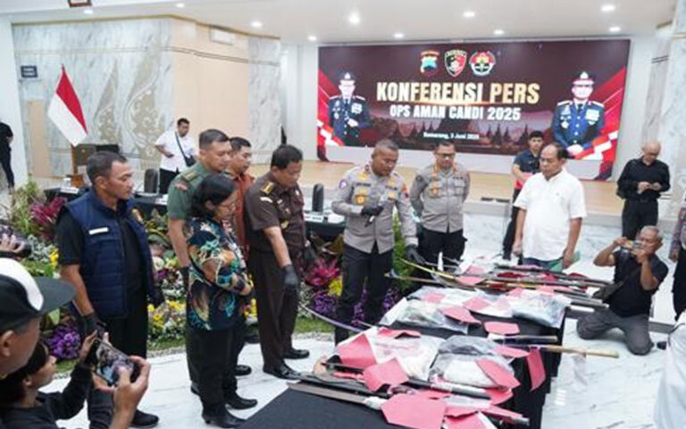 Polda Jateng Ungkap 711 Kasus Premanisme dan Amankan 916 Tersangka