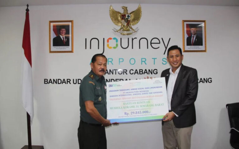 Bandara A Yani Semarang Salurkan Program TJSL Senilai Rp100 Juta Lebih