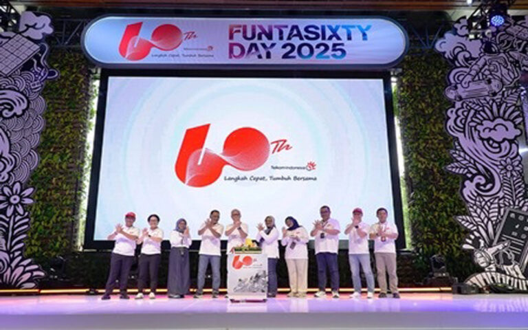 Telkom Rayakan HUT 60 Tahun: “Langkah Cepat, Tumbuh Bersama” Untuk Indonesia Emas 2045