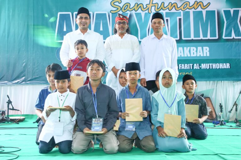 Wujud Kepedulian, Taj Yasin Hadiri Santunan Kepada 480 Anak Yatim