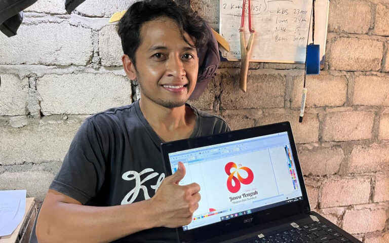 Logo HUT Jateng Kepodang Emas, Angka 80: Filosofi “Ngopeni Nglakoni” Jateng