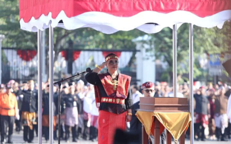 Agustina Hadirkan Veteran Orang Dekat Soekarno di Upacara HUT Kemerdekaan RI