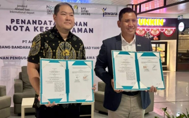 HIPMI Jateng Dengan Bandara Ahmad Yani Jalin Kerjasama
