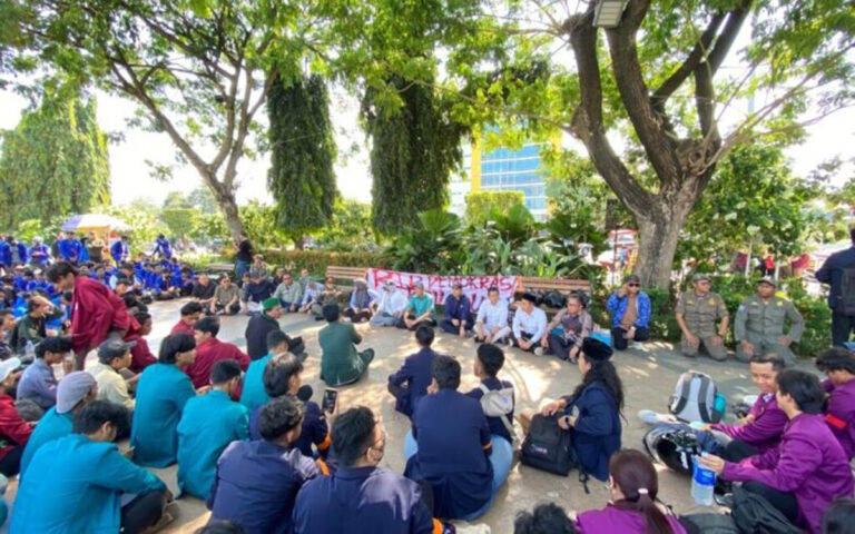 Kapolrestabes Semarang Apresiasi Aksi Damai Mahasiswa Semarang