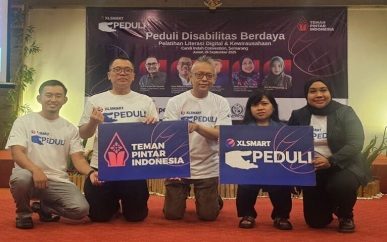 XLSMART Gelar Pelatihan Literasi Digital dan Kewirausahaan Bagi Disabilitas