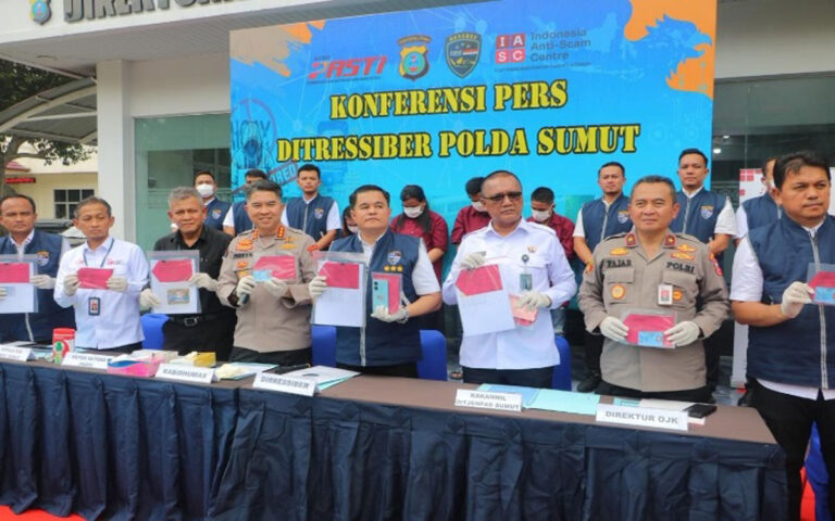 Satgas PASTI dan Polda Sumut Berhasil Bongkar Kasus Penipuan Keuangan Digital