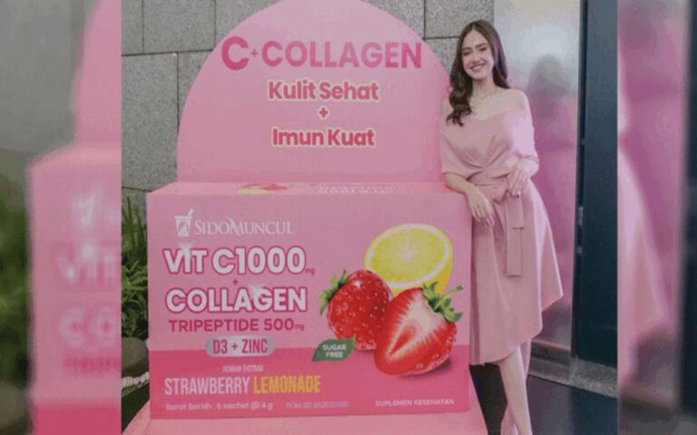 Sido Muncul Gandeng Syifa Hadju Sebagai Duta Produk Baru C+Collagen