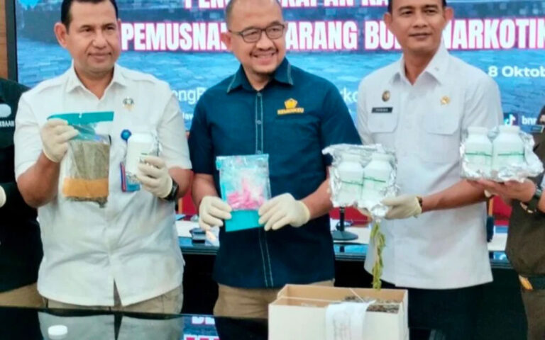 BNNP Jateng Musnahkan Barang Bukti Narkoba